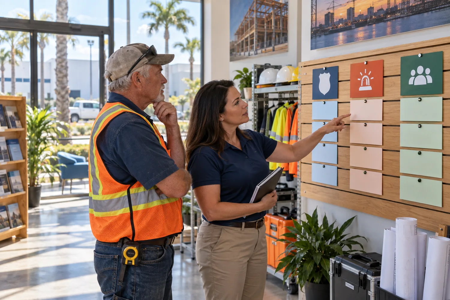 Central Florida construction-business advisor explaining verified cybersecurity resource routes