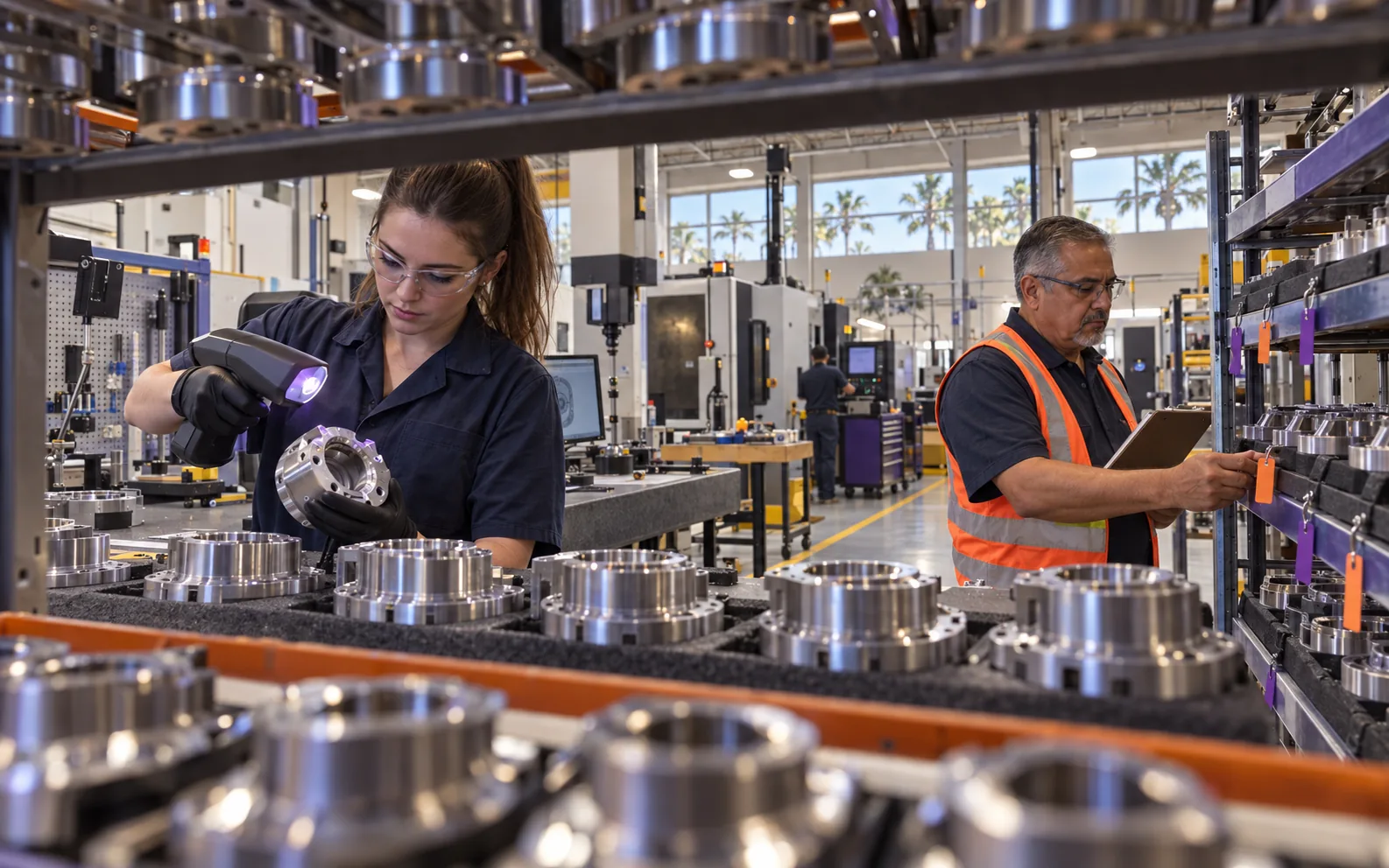 Central Florida aerospace supplier verifying component provenance across a U.S. manufacturing line